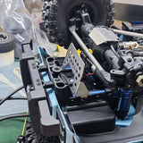 MJX H8P H8E H8H H8H+ Metal Chassis Armor Skid Plate Set for 1/8 RC Crawler | India