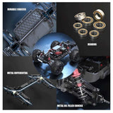 MJX Hyper Go 16210 – 1/16 Scale Brushless 4WD RC Truggy (RTR) – 69 KM/H High-Speed Off-Road Truck