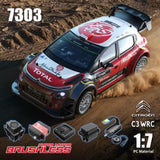 MJX Hyper Go 7303 Citroen WRC C3 Brushless RC Car 1/7 Scale 4WD High Speed Drift Rally | India
