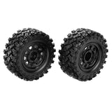 MJX Hyper Go P12Y10 Tires / Wheels Set (Pair) – Replacement Tires for H12Y 1/12 RC Car (India)