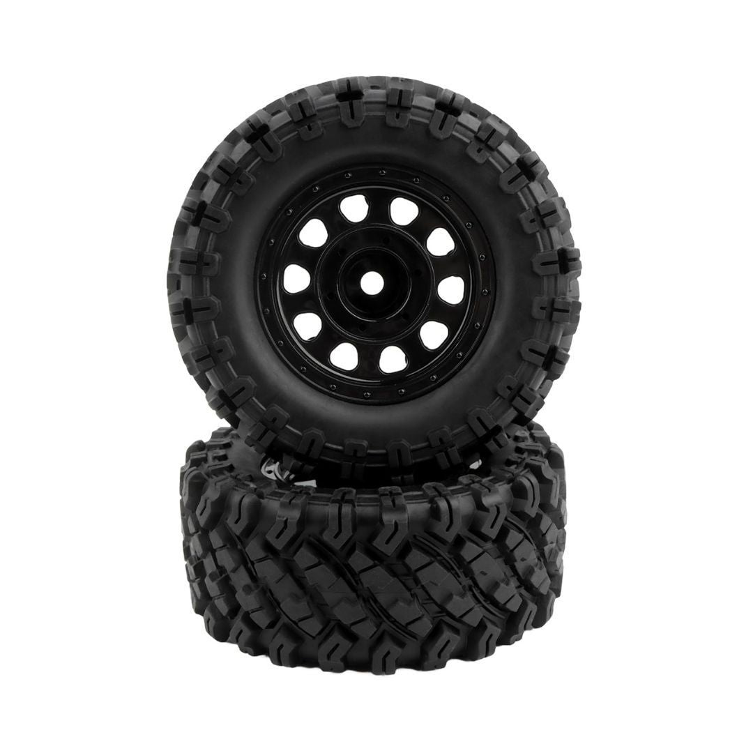 MJX Hyper Go P12Y10B RC Car Tires / Wheels – 2PCS Replacement Wheels for H12Y / H12Y+ / H12P 1/12 RC Car (India)