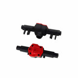 MN Model Metal Front & Rear Axle Housing Set for 1/12–1/16 RC Crawlers