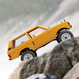 MNRC MN168 1/12 Land Rover Defender 4WD RC Rock Crawler – Yellow / Blue