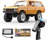 MNRC MN168 1/12 Land Rover Defender 4WD RC Rock Crawler – Yellow / Blue