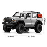 MNRC MN300 1/12 4WD RC Rock Crawler – Tank 300 Style Two-Speed Off-Road Truck | India