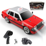 MN38 RC Drift Car India – 1:16 Scale High-Speed Remote Control Taxi 4WD 2.4GHz RC Racing Car with Drifting Tires & LED Lights