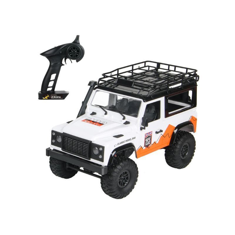 MNRC MN99 Licensed Land Rover Defender 1/12 RC Rock Crawler (White) – 4WD Off-Road Truck India