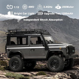 MNRC MN99S Licensed Land Rover Defender 1/12 RC Rock Crawler (Grey) – 4WD Off-Road Truck in India