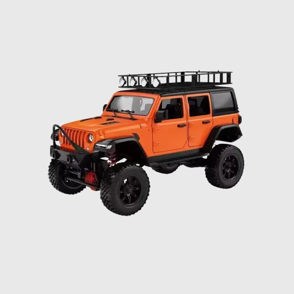 MNRC MN128 1/12 RC Crawler Jeep (Orange) – 4WD Off-Road Rock Crawler in India