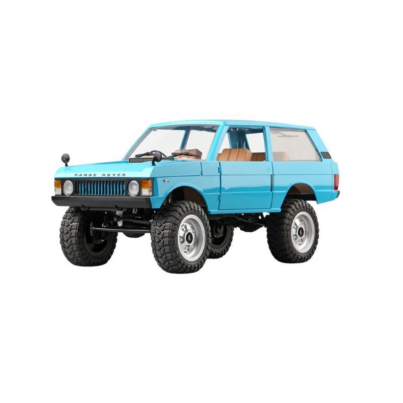 MNRC MN168 1/12 Land Rover Defender 4WD RC Rock Crawler – Yellow / Blue