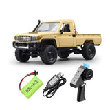 MNRC MN82 RTR 1/12 4WD RC Car – Toyota Land Cruiser LC79 Rock Crawler (Yellow) – Off-Road Truck India