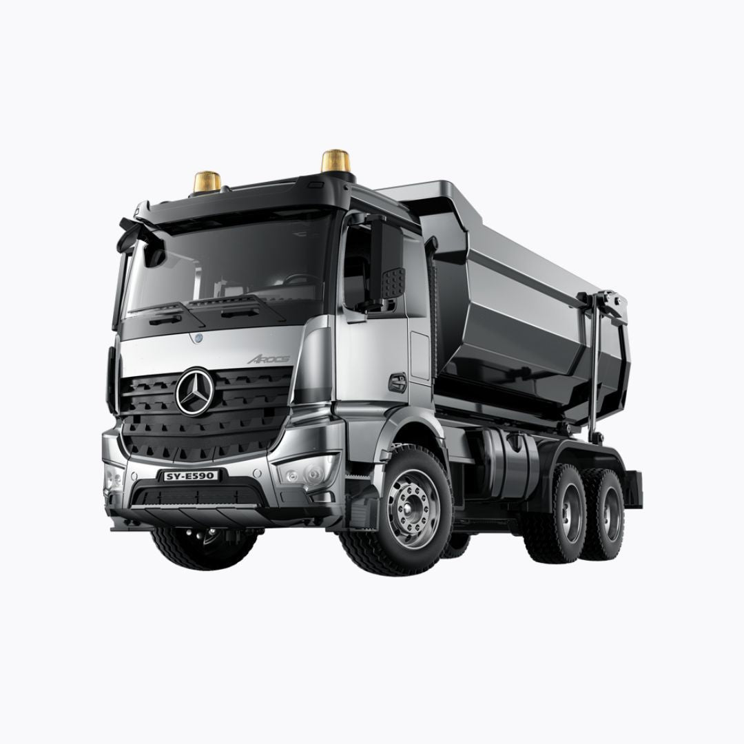 Mercedes-Benz Arocs 1:20 RC Dump Truck (E590) – 4×4 Construction Vehicle with Metal Bed & App Control | India
