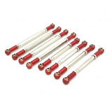 MN Model MN128/MN86 Metal Connect Rods – Upgrade Suspension & Steering Linkage Set