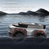 Mini Amphibious Stunt RC Car 2.4GHz | Water & Land 360° Flip Remote Control Car | India