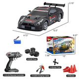 Whoosh RC Drift Car 1/16 Nissan GT-R R35 NISMO GT3 – 30KM/H 4WD Drift Car with LED Lights (India)