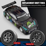 Whoosh RC Drift Car 1/16 Nissan GT-R R35 Inspired Scale – 30KM Speed 4WD RC Car with LED Lights India