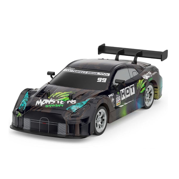 Whoosh RC Drift Car 1/16 Nissan GT-R R35 Inspired Scale – 30KM Speed 4WD RC Car with LED Lights India