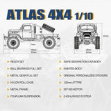 ROCHOBBY 1:10 Atlas 4×4 Off-Road Truck RS – Orange | RTR Rock Crawler | India Edition