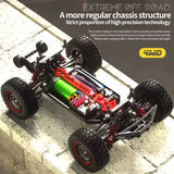 SUCHIYU SCY 16106 PRO 1/16 RC Car – Adventurer Pro High-Speed 4WD Off-Road Truck India (Black)