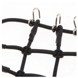 1/10 & 1/12 Scale RC Roof Rack Elastic Luggage Net with Hooks (Black)