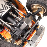 Stainless Steel Chassis Armor Skid Plate Guard for MJX Hyper Go 1/12 H12Y, H12P, H12Y+ RC Car – CNC Precision Upgrade