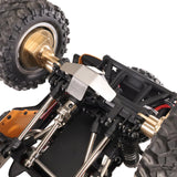 Stainless Steel Chassis Armor Skid Plate Guard for MJX Hyper Go 1/12 H12Y, H12P, H12Y+ RC Car – CNC Precision Upgrade