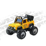 TRASPED HG4-477 1:64 Mini RC Off-Road Climbing Truck – 2.4GHz RWD Alloy Style with LED & App Control | India