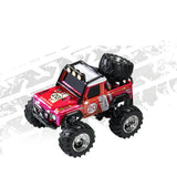 TRASPED HG4-477 1:64 Mini RC Off-Road Climbing Truck – 2.4GHz RWD Alloy Style with LED & App Control | India