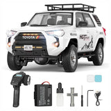 HG HG4-52 TRASPED 1/18 Toyota 4Runner RC Rock Crawler – White (Standard Version)