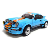 Traction Hobby Porsche 934 RC Rally Car – 1/6 Scale 4×4 Brushless RC Rally & Drift Car – Gulf Blue Rally Edition