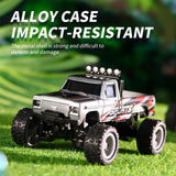 Trasped 1:64 Scale Mini Monster RC Truck – Remote Control Car with Lights, Alloy Build, Adjustable Speed & Steering