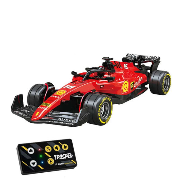 Trasped 1:64 Ferrari F1 Mini RC Car 2.4GHz – Alloy Body Speed Control | India