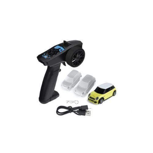 Turbo Racing Micro Rally C10 / C11 RTR 1:76 Scale Mini Cooper RC Car with LED Lights