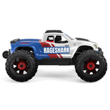 UDI RC RAGESHARK UD1611 Blue 1/16 4WD Brushed RTR Monster Truck – 30KM/H High-Speed Off-Road RC Car