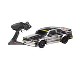 WHOOSH DC162A BMW E30 RTR 1/16 4WD Drift RC Car with ESP Gyro – 50km/h High Speed Racing Car (Black/Silver)