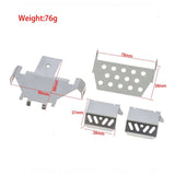 WL Toys Stainless Steel Chassis Armor Skid Plate for 104020 104010 104026 104006 | India