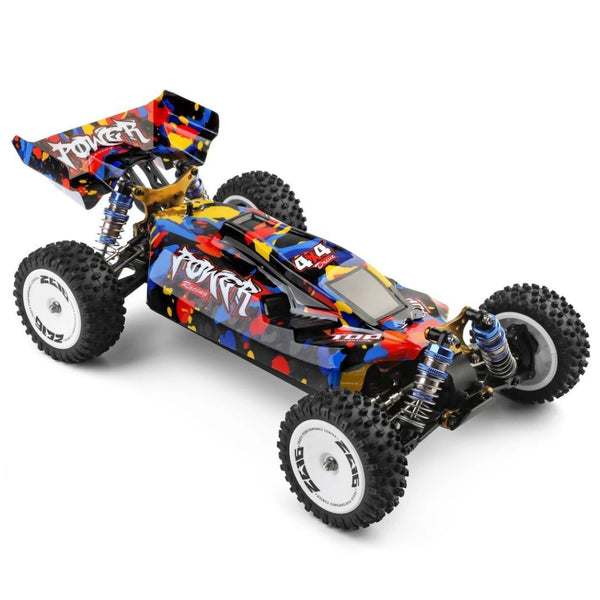 WLTOYS 124007 1:12 Brushless RC Car | 4WD High-Speed Racing Truck | 75km/h Drift Monster (India)