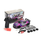 WLtoys 22206 1/22 Scale RC Car – 4WD High-Speed Drift & Racing Car with LED Light Show (15km/h, Dual Tire Set)