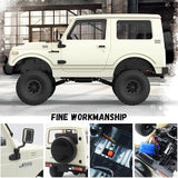 WPL C74 Jimny Gypsy RC Crawler Car 1/10 Scale – Officially Licensed Suzuki Jimny India (White)