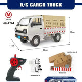 WPL D14 Mini Suzuki Pickup Truck – 1:16 Scale RC Kei Cargo Truck with Working Bed