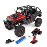 Wltoys 104026 RTR 1/10 4WD RC Car Rock Crawler Off-Road Climbing Truck – Standard Version (Red)