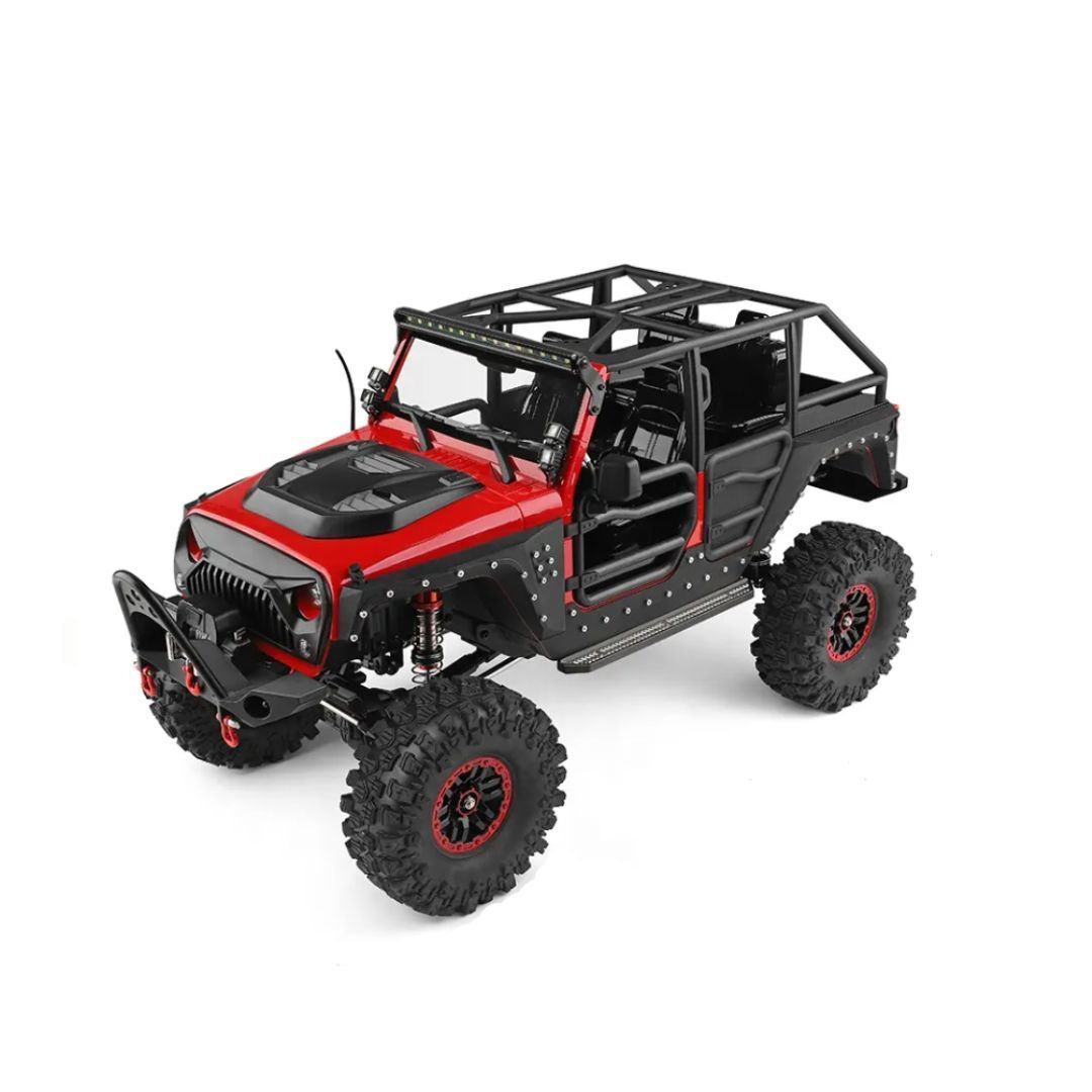 Wltoys 104026 RTR 1/10 4WD RC Car Rock Crawler Off-Road Climbing Truck – Standard Version (Red)