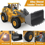 Yigong BC1057 Wheel Loader RC – 1/20 Scale 9-Channel with Metal Shovel (2.4GHz)