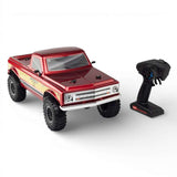 Yikong YK41015 1/10 RTR 4WD RC Rock Crawler – Chevrolet Chevy C10 Inspired Pickup Truck | Volcano Red
