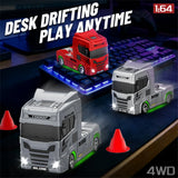GLine Scania Truck YF3605 1/64 4WD Mini Drift RC Truck – RTR Desktop Drift Car with LED Lights & App Control