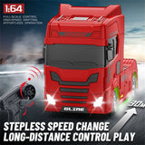 GLine Scania Truck YF3605 1/64 4WD Mini Drift RC Truck – RTR Desktop Drift Car with LED Lights & App Control