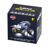 1:64 Monster Off-Road RC Truck – 2.4GHz Mini Alloy Remote Control Big Wheel Climbing Truck